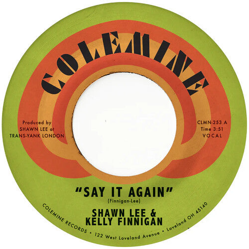 Lee,shawn / Finnigan,kelly - Say It Again / Harpsichord Rock - Vinyl Record
