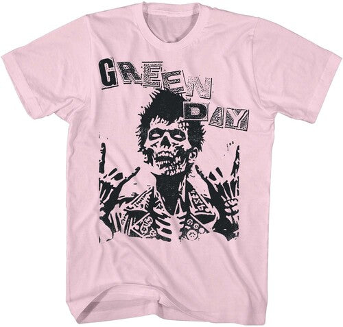 Green Day Billie Joe Zombie Tshirt Med 23gd342aa2 - Green Day Billie Joe Zombie Tshirt Med 23gd342aa2 - Apparel