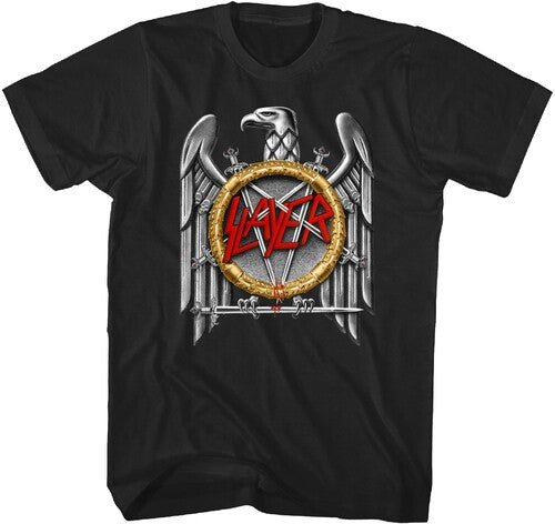 Slayer Silver Eagle Tshirt Xl Blk Ts4416slaa4 - Slayer Silver Eagle Tshirt Xl Blk Ts4416slaa4 - Apparel