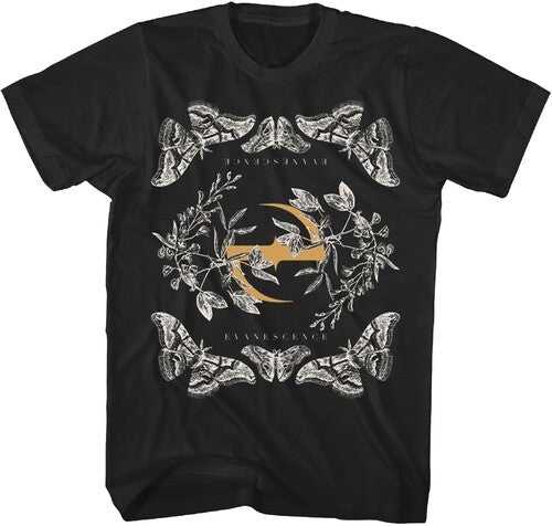 Evanescence Butterfly Logo Tshirt Med Ts4423evna2 - Evanescence Butterfly Logo Tshirt Med Ts4423evna2 - Apparel