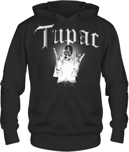 Tupac B&w West Coast Photo Hoodie Med 31781849a2 - Tupac B&w West Coast Photo Hoodie Med 31781849a2 - Apparel