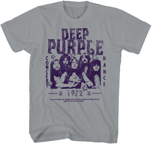 Deep Purple Concert 1972 Tshirt Med 24dpp024a2 - Deep Purple Concert 1972 Tshirt Med 24dpp024a2 - Apparel