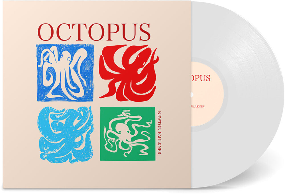 Newton Faulkner - OCTOPUS [White LP] Vinyl Record