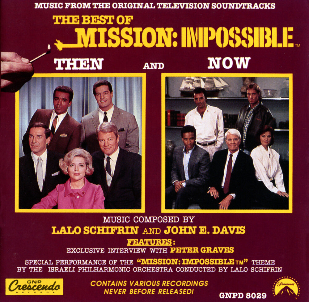 Lalo Schifrin  / Davis,John E. - Best Of Mission: Impossible Then And Now - O.S.T. Music CD