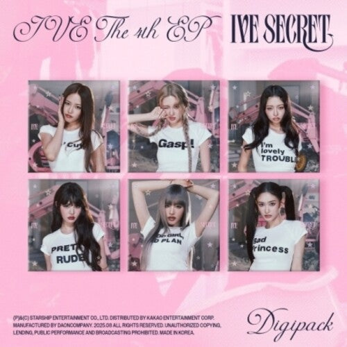 Ive - Ive Secret - Digipack Random Cover Version - Music CD