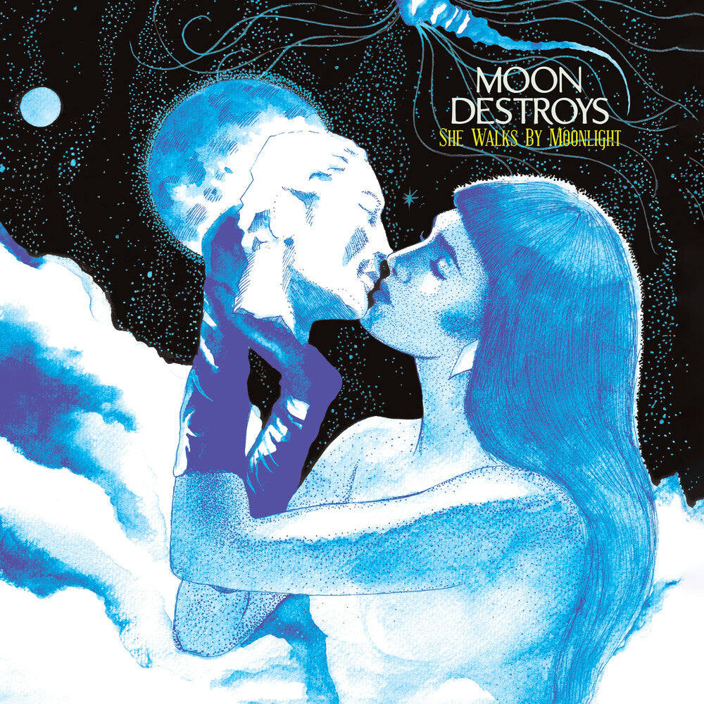 Moon Destroys - She Walks By Moonlight [LP] Vinyl Record