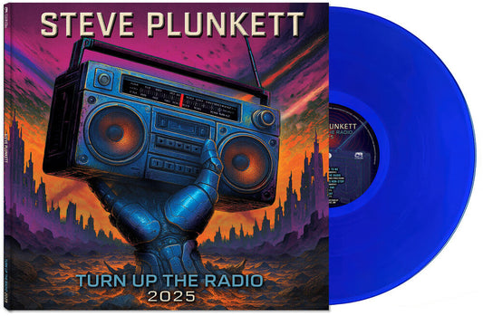 Steve Plunkett - Turn Up The Radio 2025 [Blue LP] Vinyl Record