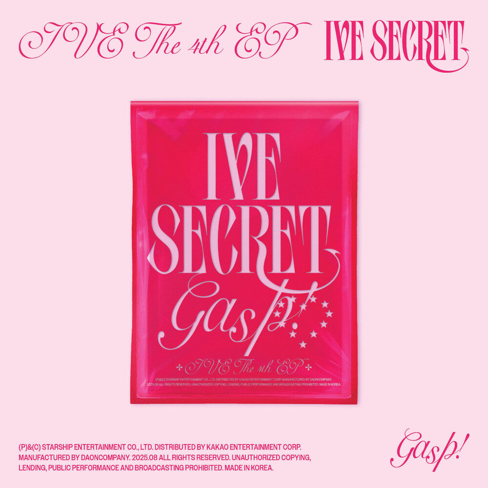IVE - IVE THE 4TH EP IVE SECRET [Gasp! ver.]