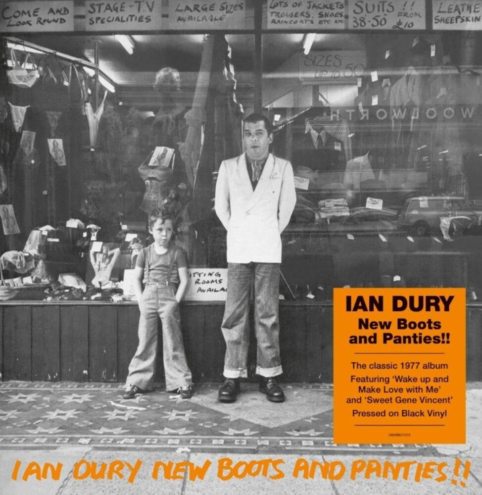 Ian Dury - New Boots & Panties (Blk) (Uk) [LP] Vinyl Record