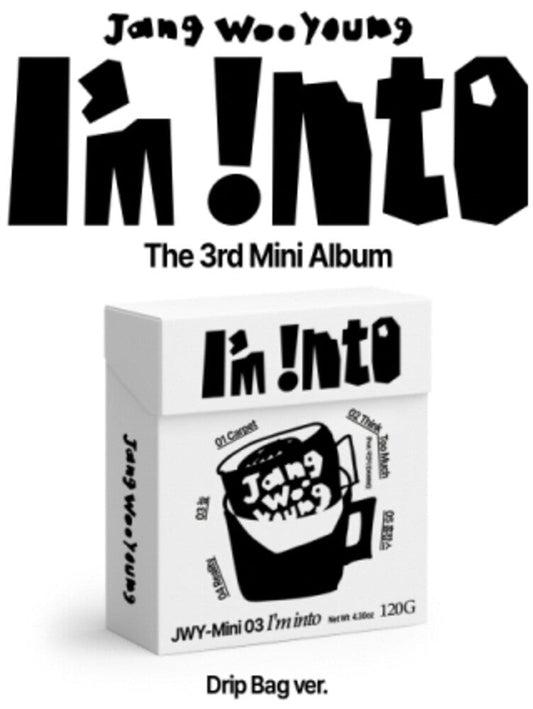 Jang Woo Young - I'm Into - Drip Bag Version (Puzz) (Stic) (Phot) [CD]