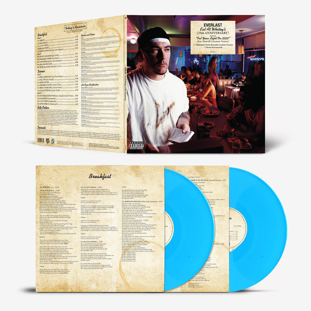 Everlast - Eat At Whitey's (25th Anniversary) [Blue Vinyl] Vinyl Record