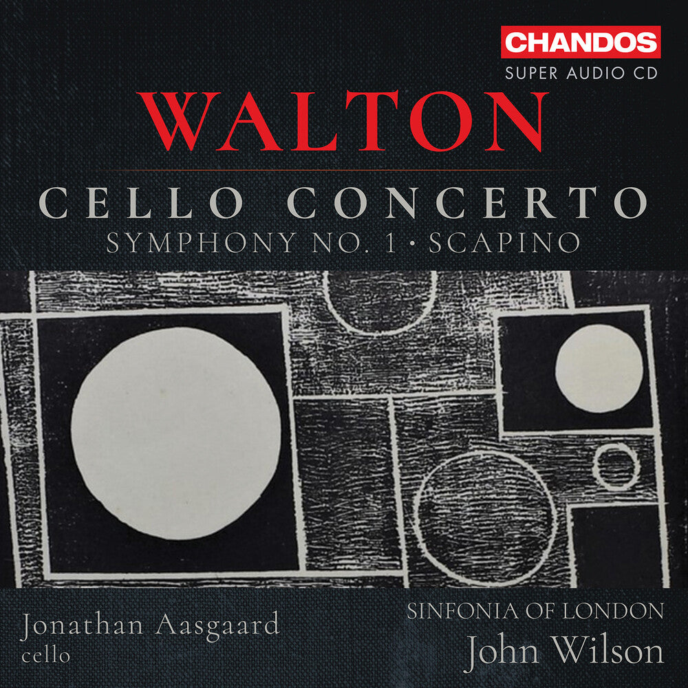 Jonathan Aasgaard - Walton: Vc Con: Sym No. 1 Scapino [CD]