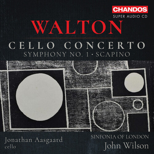 Aasgaard,jonathan - Walton: Vc Con: Sym No. 1 Scapino - Super Audio CD