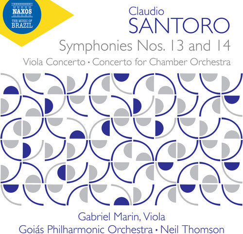 Marin,gabriel - Santoro: Sym No. 13: Sym No. 14: Viola Con: Con - Music CD