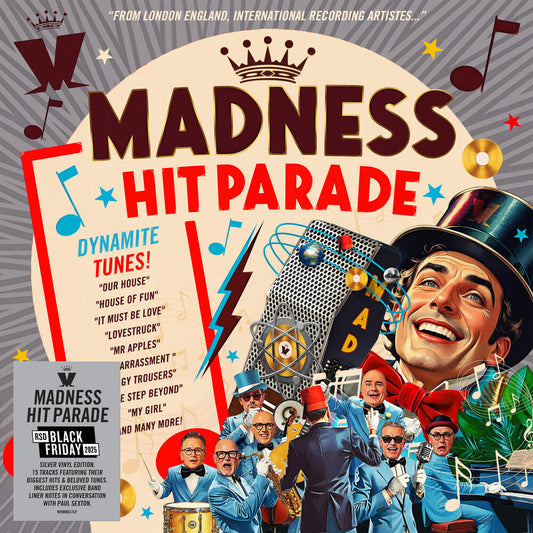 Madness - Hit Parade - Limited Edition Silver Colored Vinyl [RSD Black Friday 2025] Vinyl Record