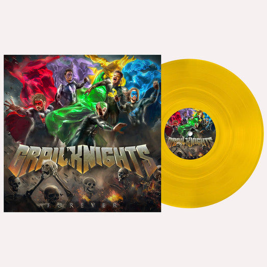 Grailknights - Forever [Clear Vinyl] (Ylw) Vinyl Record