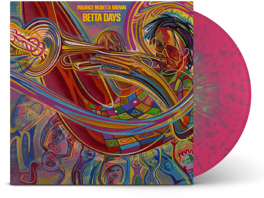 Maurice Brown  Mobetta - Betta Days [Pink/Green Colored Vinyl] Vinyl Record