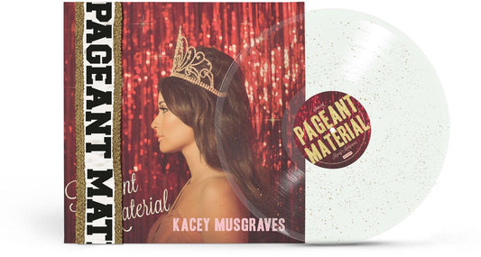 Kacey Musgraves - Pageant Material (10 Year Anniversary) [Clear Gold Glitter Vinyl] Vinyl Record