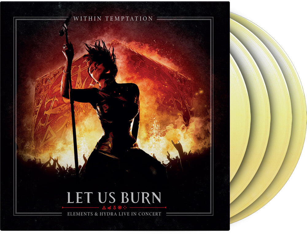 Within Temptation - Let Us Burn: Elements & Hydra Live In Concert [LP] Vinyl Record