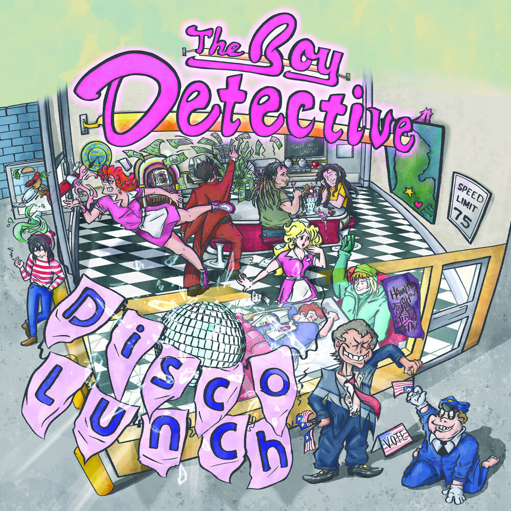 Boy Detective - Disco Lunch [Purple Vinyl] Vinyl Record