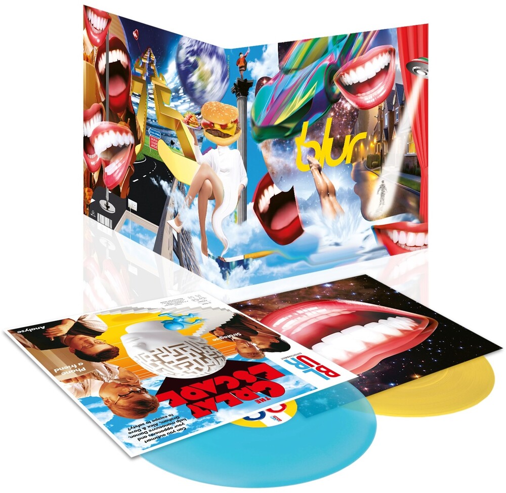 Blur - Great Escape (30th Anniversary Edition) [yellow / turquoise vinyl] Vinyl Record