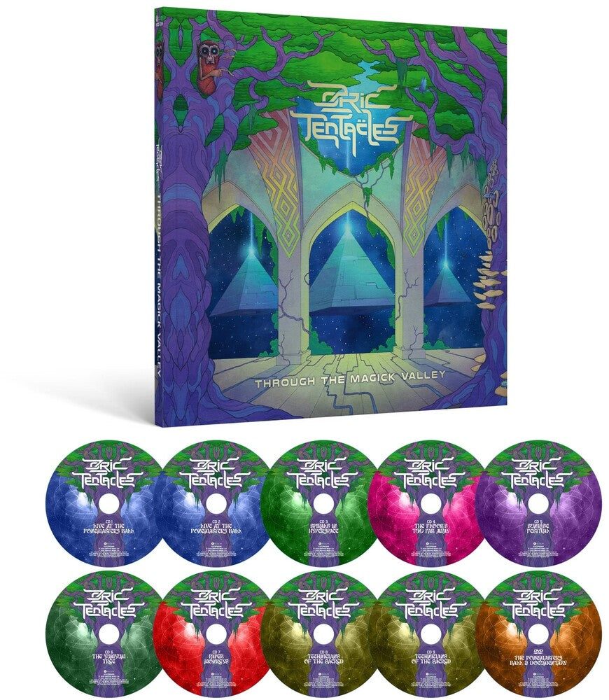 Ozric Tentacles - Through The Magick Valley - 9CD+DVD & Hardbound Book [CD]
