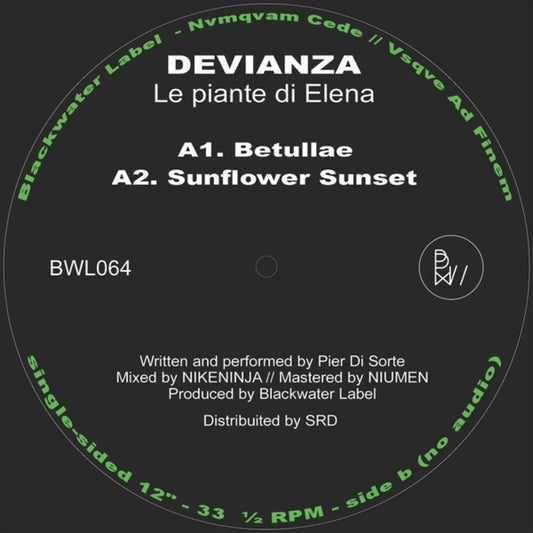 Devianza - Piante Di Elena (Ep) [12" Vinyl]