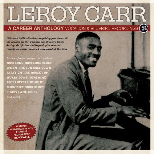 Carr,leroy - Career Anthology: Vocalion & Bluebird Recordings - Music CD