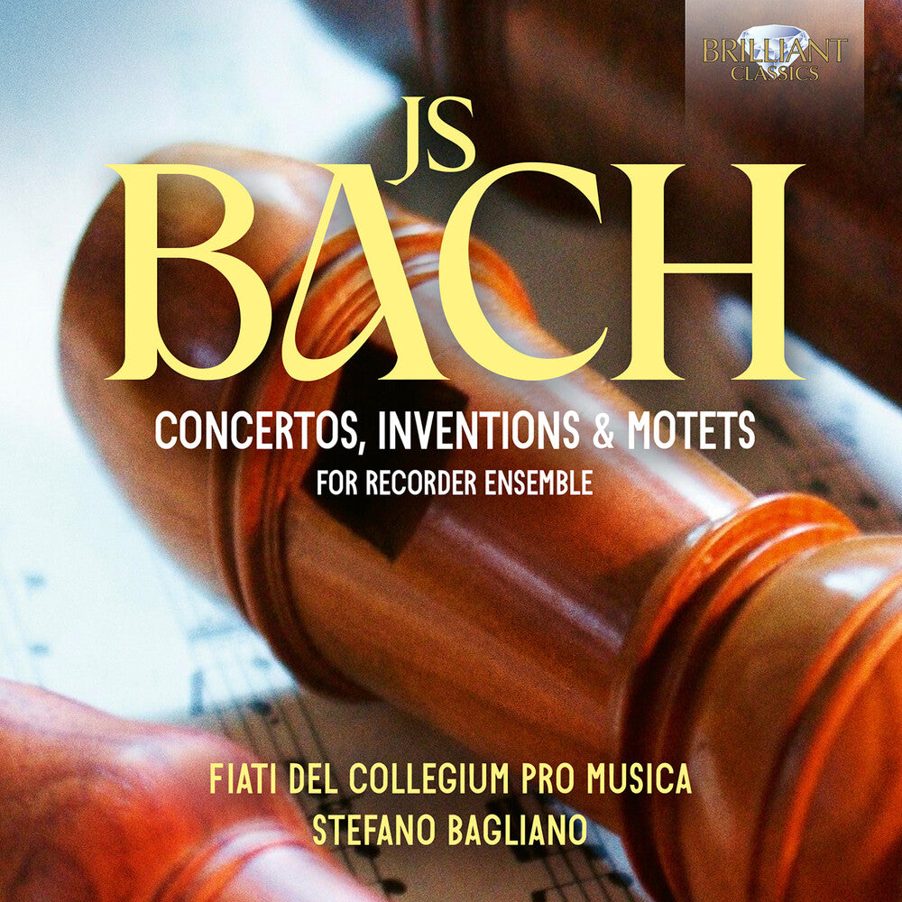Collegium Pro Musica - J.S. Bach: Cons Inventions & Motets For Recorder [CD]
