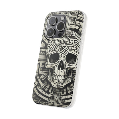 Gothic Skull Maze Flexi Case