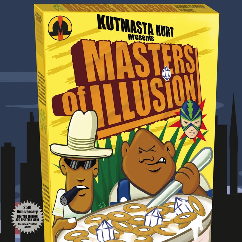 Kutmasta Kurt - Masters Of Illusion [Splatter] Vinyl Record