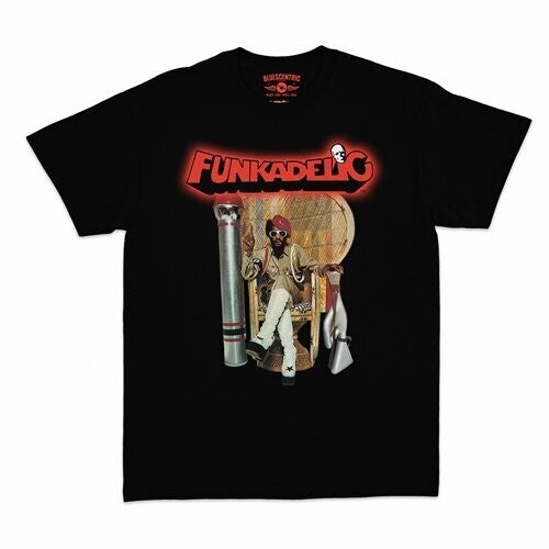 Funkadelic Uncle Jam Peacock T-shirt Black Medium - Funkadelic Uncle Jam Peacock T-shirt Black Medium - Apparel