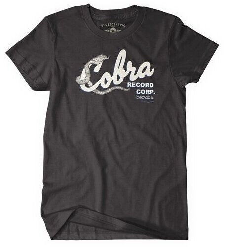 Cobra Records T Shirt Black Large - Cobra Records T Shirt Black Large - Apparel