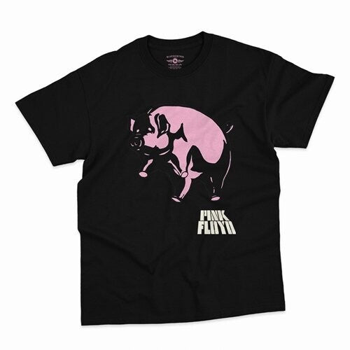 Pink Floyd Algie Pig T-shirt Black Medium - Pink Floyd Algie Pig T-shirt Black Medium - Apparel