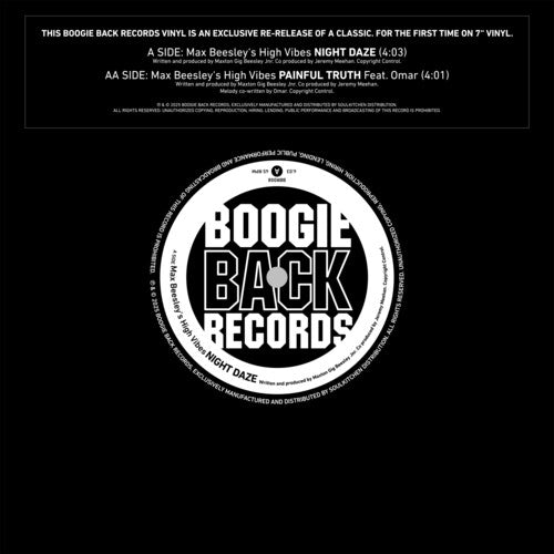 Max Beesley's High Vibes - Night Daze / Painful Truth - Vinyl Record