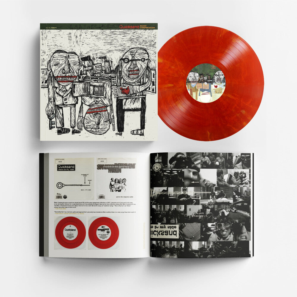 Quicksand - Manic Compression [Eruption Marble Vinyl Deluxe Book]
