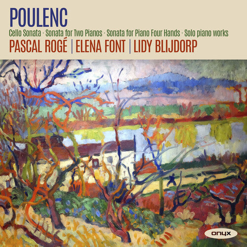 Roge,pascal / Font,elena / Blijdorp,lidy - Poulenc: Cello Sonata, Sonata For Two Pianos - Music CD