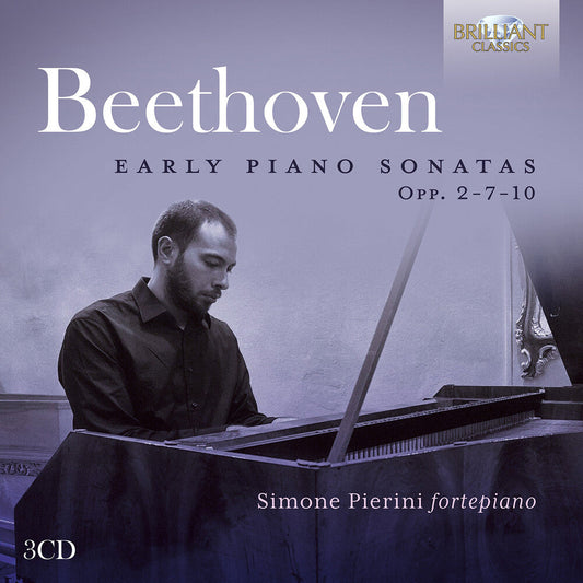 Simone El Oufir Pierini - Beethoven: Early Pno Sonatas Opp. 2-7-10 [CD]