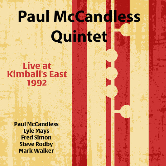 Paul Mccandless - Live At Kimball's East 1992 [CD]