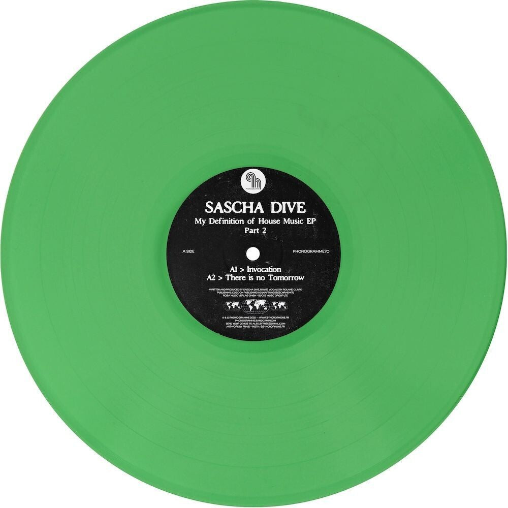 Dive, Sascha - My Definition of House Music Vol. 2 [12" Vinyl]
