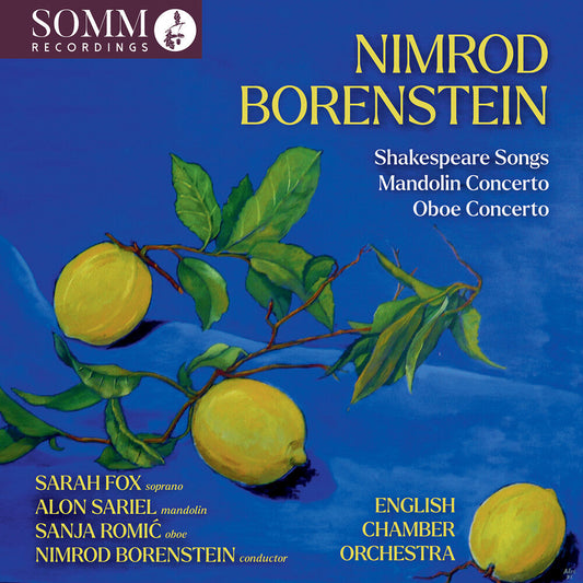 Sarah Fox - Nimrod Borenstein: Con For Mandolin & Orch: [CD]