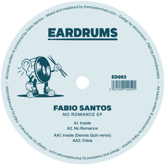 Fabio Santos - No Romance (EP) [12" Vinyl]