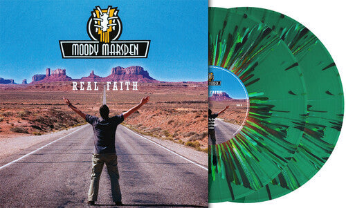Moody Marsden - Real Faith - Splatter Vinyl - Vinyl Record