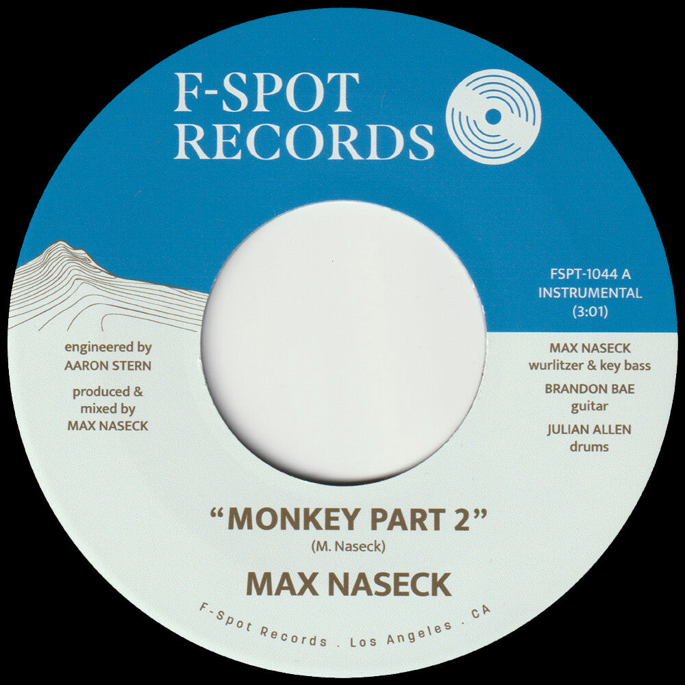 Max Naseck - Monkey Part 2 b/w Lully [7" Vinyl]