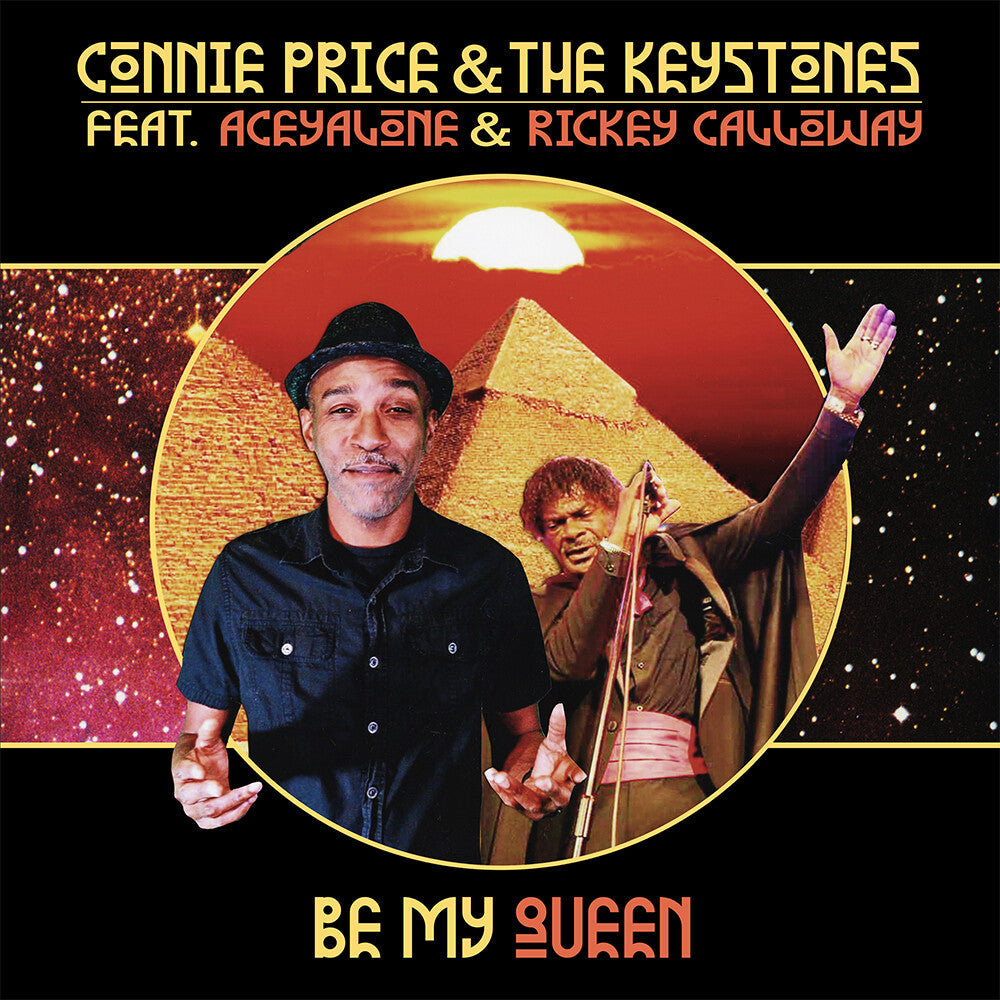 Connie Price & The Keystones ft. Aceyalone & Rickey Calloway - Be My Queen b/w Be My Queen (Instrumental) [Purple with Black & White Splatter]