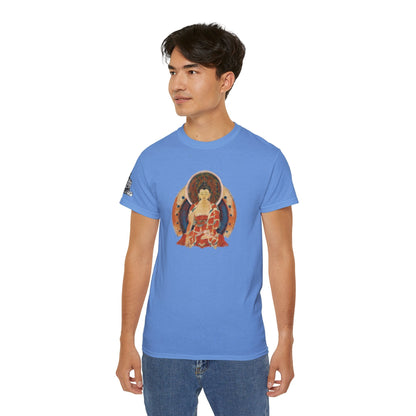 Fine Art Buddha Oil Paint Print Unisex Ultra Cotton Tee