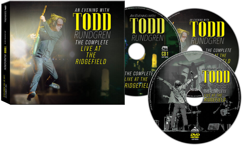 Todd Rundgren - An Evening With Todd Rundgren: The Complete Live At The Ridgefield [3 CD]