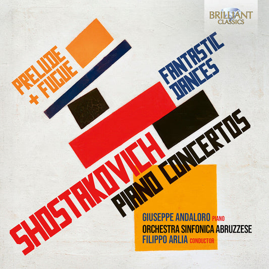 Giuseppe Andalora - Shostakovich: Prelude & Fugue Fantastic Dances [CD]