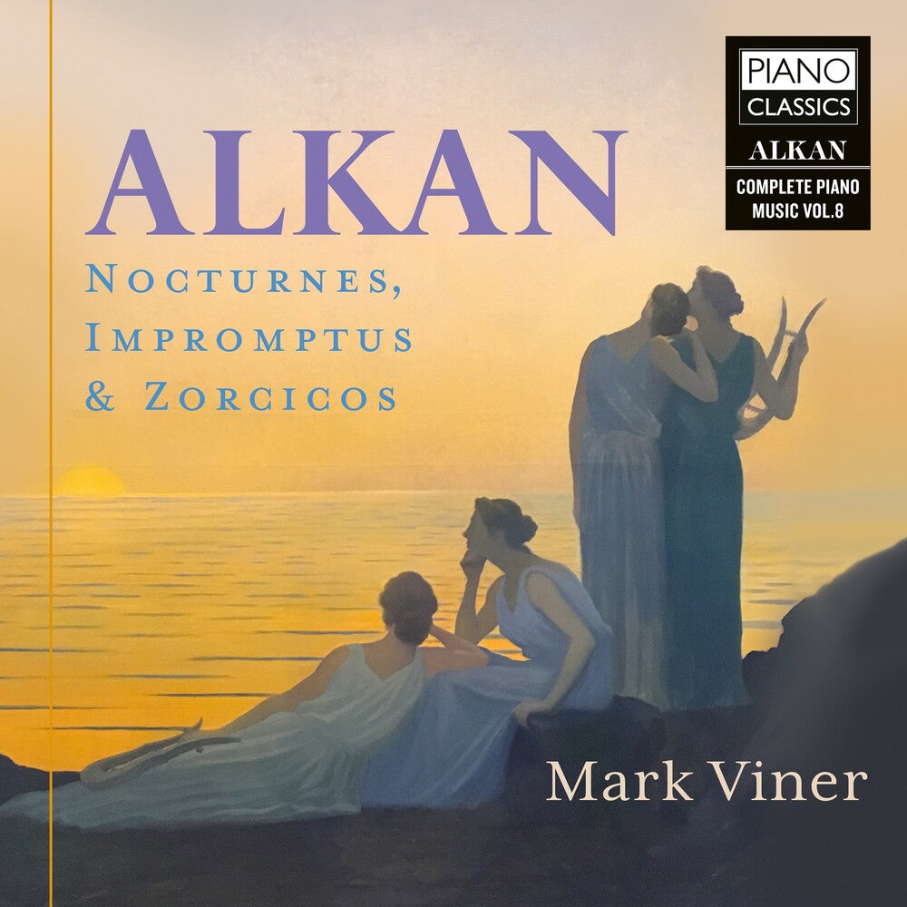 Mark Viner - Alkan: Nocturnes Impromptus & Zorzicos Vol. 8 [CD]