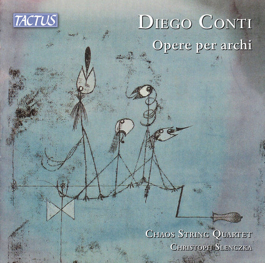 Chaos String Quartet - Conti: Opere Per Archi [CD]